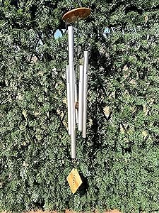 432hz Tuned Wind Chime | 30" Hand Crafted Windchime | Create a Zen Atmosphere for Outdoor, Garden, Patio Decoration with Wind Catcher, Suitable as A Gift | 432 Hertz