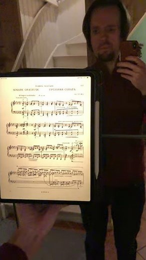 ForScore - Face Gesture for page turning demonstration