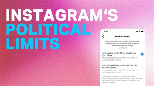 4.5K views · 13 reactions | You’re probably seeing fewer political posts on Instagram. That’s because the app rolled out a filter that limits political content from people you don’t follow — and it’s turned on by default. | TechCrunch | Facebook