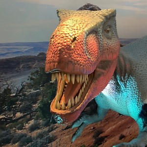 🦖Tyrone the Tyrannosaurus Rex was one of the largest known carnivorous dinosaurs. Visit Tyrone and his friends to learn more about our prehistoric predecessors: wjcf.co/dinosaurexplorer. Voice-over by Stephanie Streett. | Clinton Presidential Center