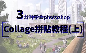 【三分钟软件课】PS拼贴Collage教程（上），3分钟带你搞定！