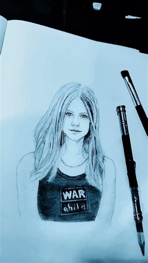 avril lavigne drawing