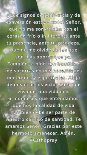 Oración a Dios por la mañana, viernes 13 de marzo 2026