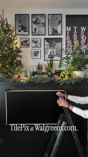 In Part 1 of my #gallerywallDIY, you saw me overthink and digitally plan out how I wanted this project to turn out. In Part 2, watch me throw all of that planning away and change my mind in real time…..and why @TilePix from @Walgreens makes that okay. Peel. Stick. Hang. Reposition. Repeat. No nails, no damage, no commitment required—perfect for last-minute decorators, gift givers, overthinkers, and anyone who changes their mind mid-install (hi, it’s me). Available at TilePix.com and Walgreens.co