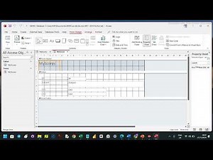 INTRODUCTION TO ACCESS DATABASE FOR BEGINNERS