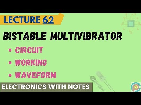 Bistable multivibrator | Bistable multivibrator working | Bistable multivibrator waveform
