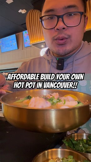 Affordable Build-Your-Own Hot Pot in Vancouver 🔥#hotpot #chinesefood #vancouverfood