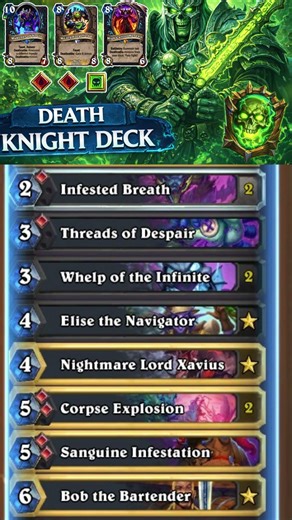 BBU Herenn DK Deck List- #hearthstonedecks #hearthstone - patch 34.4.0