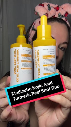Medicube Kojic Acid Turmeric Peel Shot Duo Review