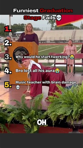 Graduation Fails That Got WORSE 🎓 #shorts #funny #fails