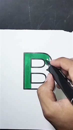 Letter B #coloring #coloringadventure #art #shortvideo