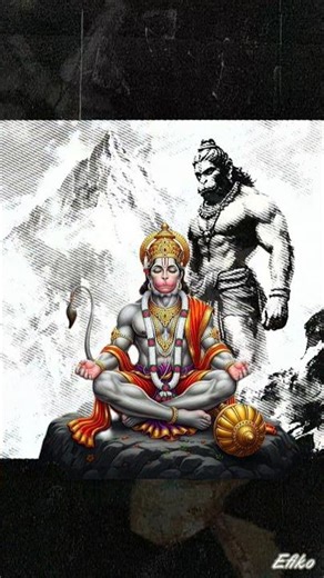 🚩 “Dar Kaisa Jab Bajrangbali Saath Hai” 😈🔥 #viral #hanuman #shorts #trending