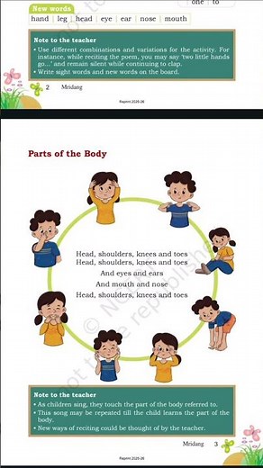 English (Mridang),Class-1,Chapter 1#ncert#kvs#cbse#reading#oralpractice#meaning