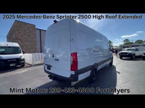 2025 Mercedes-Benz Sprinter 2500 High Roof Extended | Only 226 Miles