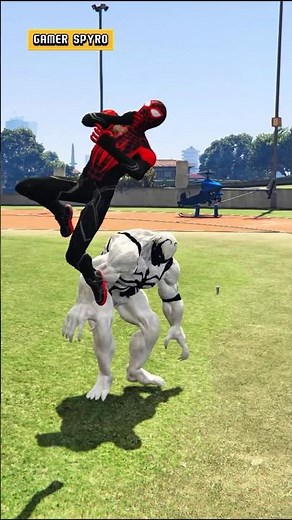 Spider man Miles Morales And Hulk Fight Against Anti Venoms 😱#shorts