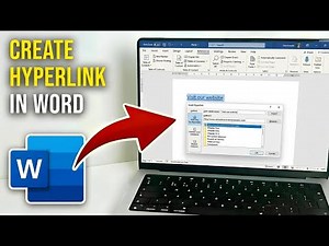 How to CREATE a HYPERLINK in Microsoft Word | Add Links in Word (Step-by-Step)