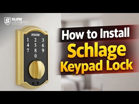 How to Install Your Schlage Keypad Lock: DIY Steps & Pro Tips