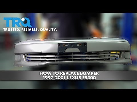 How to Replace Bumper 1997-2001 Lexus ES300