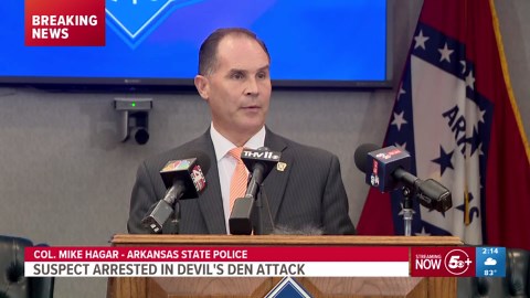 State officials answer questions about suspected Devil's Den killer