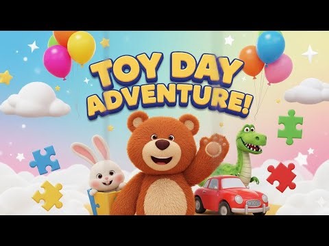 Toy Day Adventure 🧸🎉 | Fun Toy Story for Kids | Toy Day Stories
