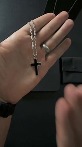 Our all-time best-selling necklace. ✝️ The Stone Cross pendant is an elevated way to wear your faith. Crafted from 925 Sterling Silver it will last for years and you'll never have to take it off. | Vincero Collective