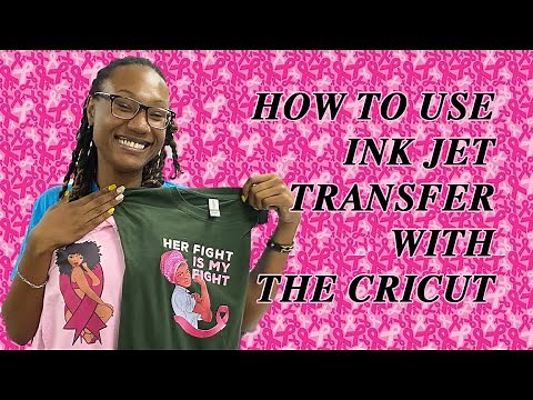 How to Use InkJet Transfer with the Cricut