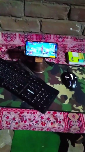 One Tap Headshot Challenge With Handcam Proof Only ⌨️🖱📲 #keyboard #virtualkeyboard