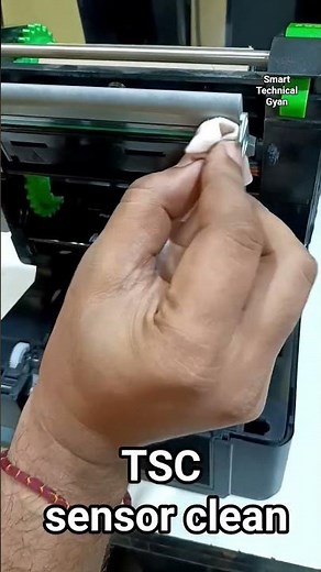 TSC thermal printer sensor cleaning process step bye step.#tharmal #printer #bestprice #smartphone