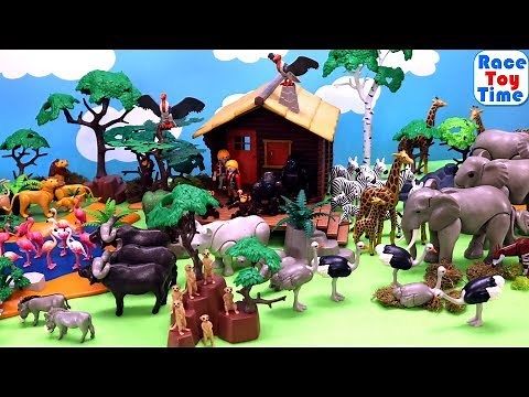 Playmobil Wildlife Safari Animal Toys Collection - Fun Animals Toys For Kids