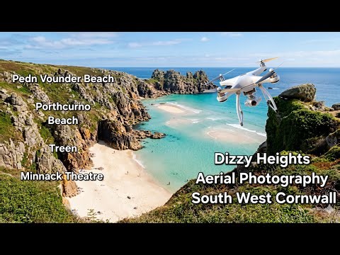 Porthcurno Beach,Treen,The Minnack Theater,Pedn Vounder Beach,South West Cornwall Cinematic.