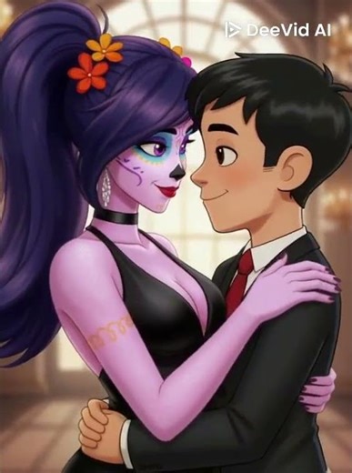 Catalina La Catrina y Yo Besándonos. #catalinalacatrina