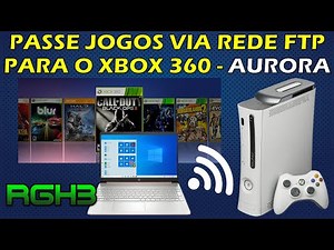 How to transfer games to Xbox 360 via FTP network - Aurora tutorial for Xbox 360 RGH