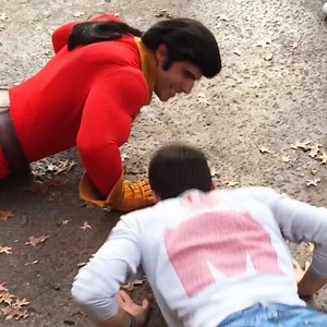 No One Does Push-Ups Like Beauty and the Beast's Gaston—Watch Now!