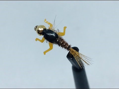 How to tie a Lively Legz Sulphur Nymph