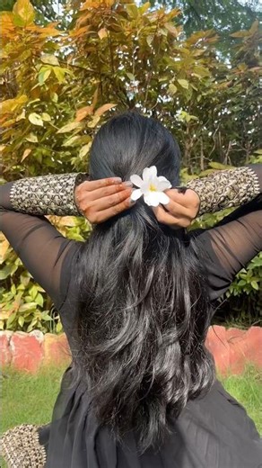 DIY Flower Clip #hairstyle #youtubeshorts #shorts #viral #trending #flowers #youtube