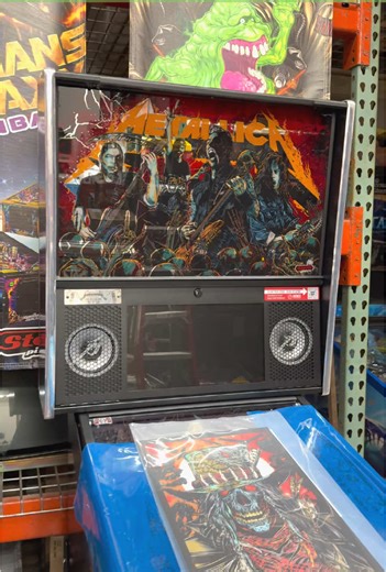 Metallica Limited Edition Pinball Machine