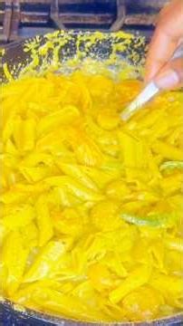 Jamaican Curry Shrimp Rasta Pasta 🇯🇲 | Creamy Pasta Recipe #Shorts