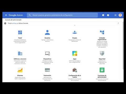 LA CONSOLA DE ADMINISTRACION DE GOOGLE