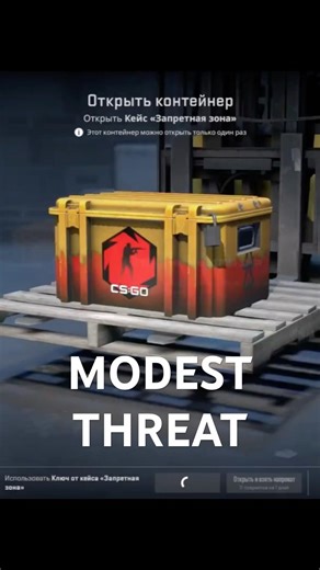 StatTrak MP9 Modest Threat From Case #cs2 #caseopening #gaming #games