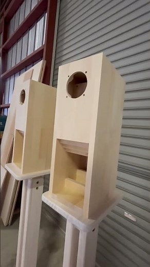 ご依頼いただいた8cm用のバックロードホーン完成しました！