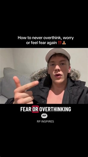How to NEVER Overthink, Worry, or Fear Again 🤯 #overthinking #shorts #viral #motivation