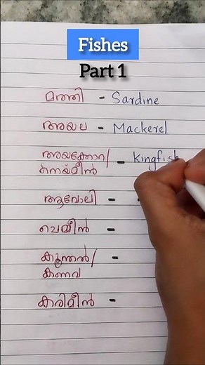 🐠Fish Names in English for Beginners | Part 1 #fish #spokenenglish
