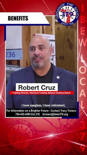 Apprentice with amazing benefits? ✅ This IBEW member is set for life with healthcare, dental, and multiple pensions. #IBEW #Apprenticeship #UnionBenefits #CareerGoals | IBEW Local 379