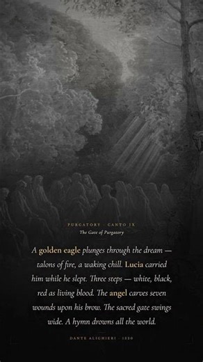 Purgatory, Canto IX · The Gate of Purgatory — Divine Comedy