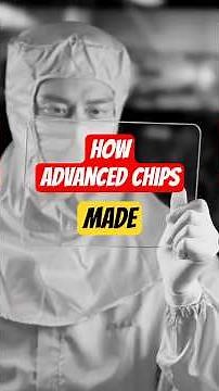 How Are Advanced Chips Actually Made? 🤯 | Inside a Semiconductor Fab #Shorts