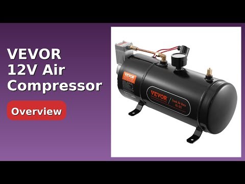REVIEW (2025): VEVOR 12V Air Compressor. Features.