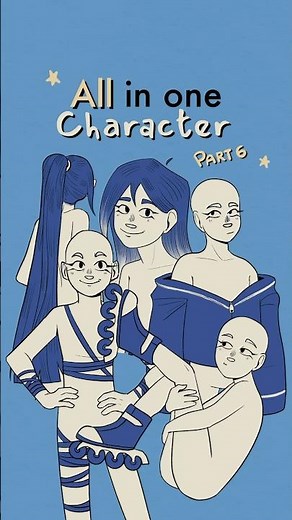 putting all my character design ideas in one character, part 6🛼#originalcharacter #oc #art #drawing