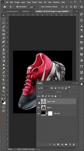 How to create a gold effect on any object in photoshop 2020 #graphicdesign #photoediting