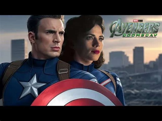 Avengers Doomsday Captain America and Agent Carter new leaked scene