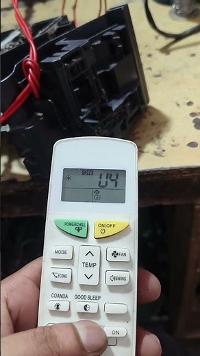 How to Remote check the Error Daikin AC..